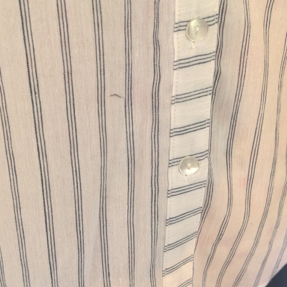 Button up lightweight striped two tone - Picture 3 of 6